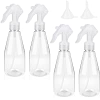 Botellas de pulverización de agua de 200 ml con pulverizador de cabello transparente- botella de alcohol para viajes…